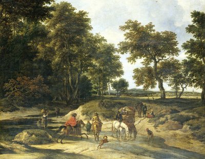 ford by Jacob van Ruisdael