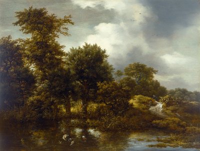 Göletli Ormanlık Bir Manzara, 1640