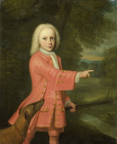 Bir çocuğun portresi by Jacob Jan Nachenius (attributed to)