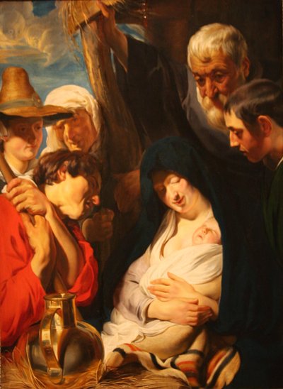 Çobanların Hayranlığı by Jacob Jordaens