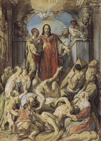 Mucize İşçi İsa by Jacob Jordaens