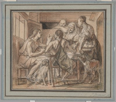 Yakup ve Esav by Jacob Jordaens
