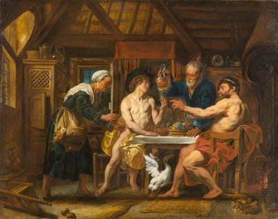 Jüpiter ve Merkür, Philemon ve Baucis