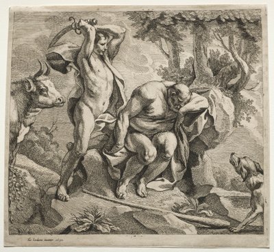 Merkür Öldüren Argus, 1652. by Jacob Jordaens