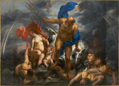Neptün ve Amphitrite, 1644. by Jacob Jordaens
