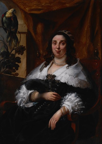 Bir Hanımefendinin Portresi by Jacob Jordaens