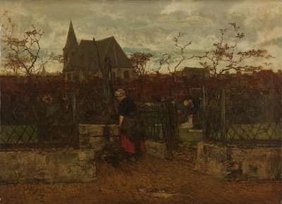 Bir Ağartma Alanı by Jacob Maris