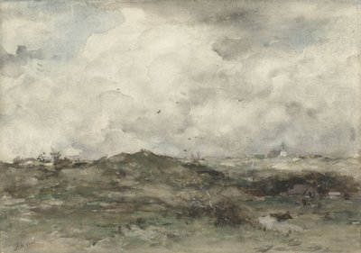 kumul manzarası by Jacob Maris