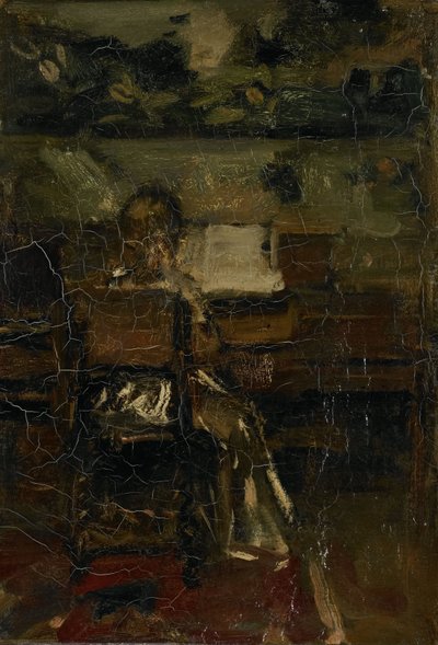 Piyanodaki kız by Jacob Maris