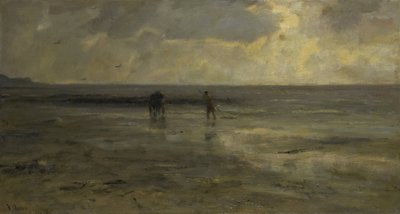Geceleri plaj by Jacob Maris