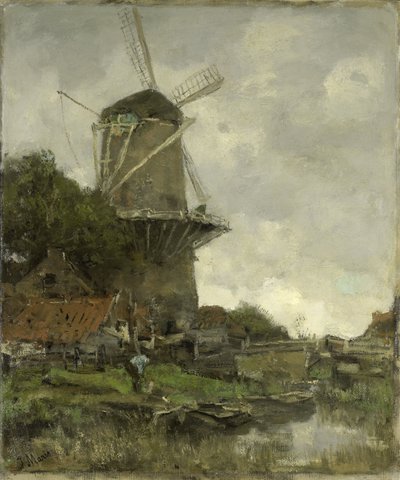 yel değirmeni by Jacob Maris