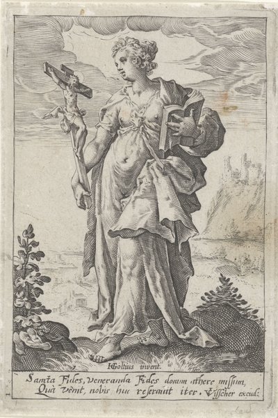 İnanç by Jacob Matham (attributed to)