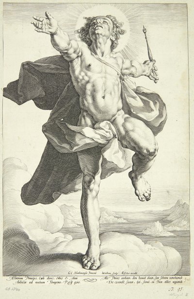 Apollon olarak Sol by Jacob Matham