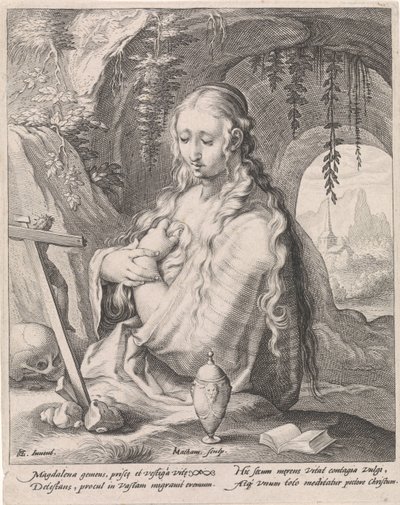 Boeo için Maria Magdalene by Jacob Matham