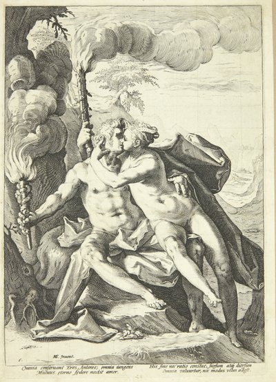Eros ve Anterolar by Jacob Matham