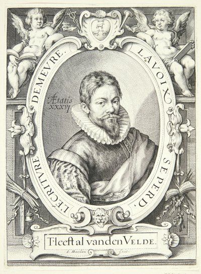 Jan van de Velde den ældre by Jacob Matham