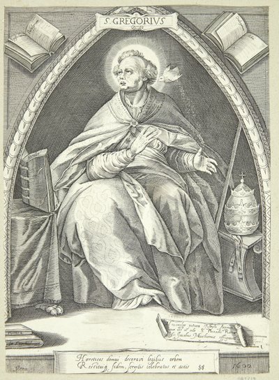 Kilise Babaları by Jacob Matham