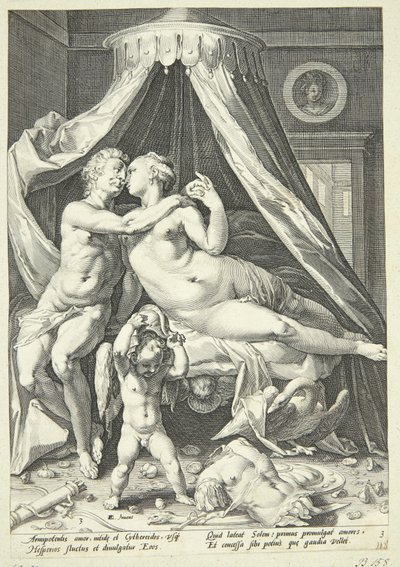 Mars ve Venüs by Jacob Matham
