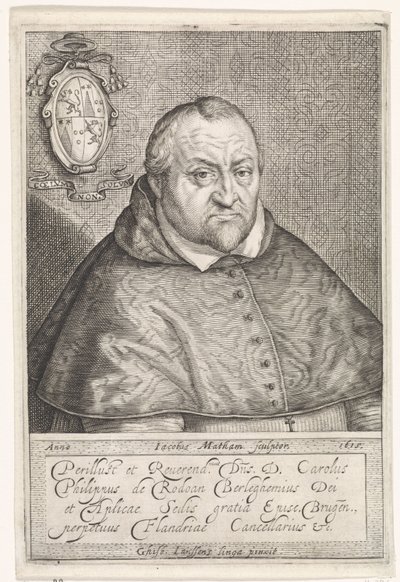 Portre Bir Karel Phillips de Rodon by Jacob Matham