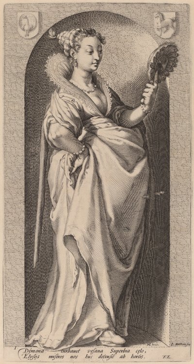 Gurur by Jacob Matham after Hendrik Goltzius