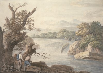 Terni yakınlarındaki şelaleler by Jacob More