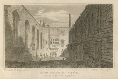 Savoy Şapeli ve Sarayı by Jacob Schnebbelie