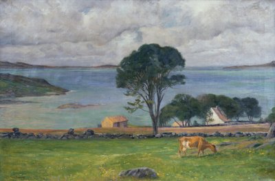 Manzaradaki inekler by Jacob Sømme