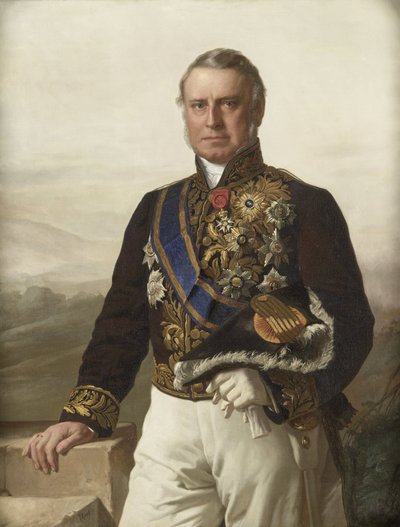 Charles Ferdinand Pahud (1803-73). Genel Vali (1855-61) by Jacob Spoel