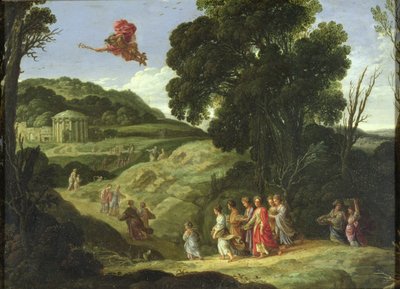 Merkür ve Herse, c.1605-08 by Jacob Symonsz Pynas or Pinas