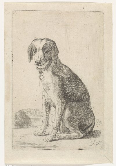 tasmalı oturan köpek Köpekler (dizi adı) by Jacob Toorenvliet