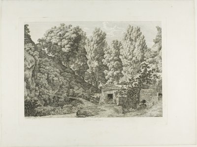 Bir Civita Castellana by Jacob Wilhelm Mechau
