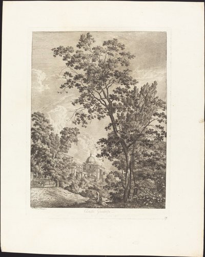Castella Gandolfo by Jacob Wilhelm Mechau