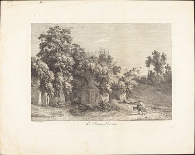 Fontana Egeria by Jacob Wilhelm Mechau