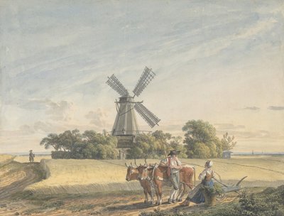 Manzara, 1785. by Jacob Wilhelm Mechau