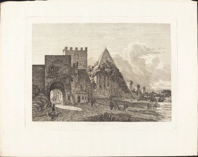 San Paolo Kapısı by Jacob Wilhelm Mechau