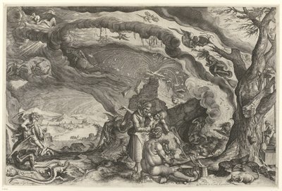 cadı Şabat by Jacob de Gheyn (II) (attributed to workshop of)
