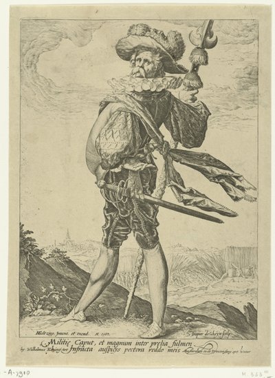 Albay Subaylar ve Askerler (dizi adı) by Jacob de Gheyn (II)