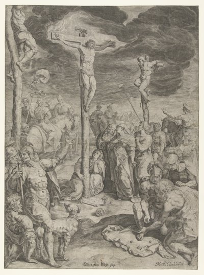çarmıha germe by Jacob de Gheyn (II)