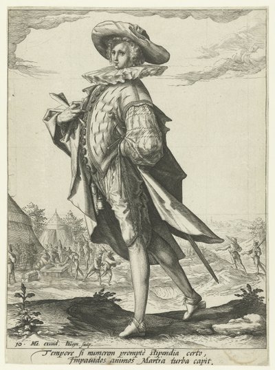 sayman Subaylar ve Askerler (dizi adı) by Jacob de Gheyn (II)
