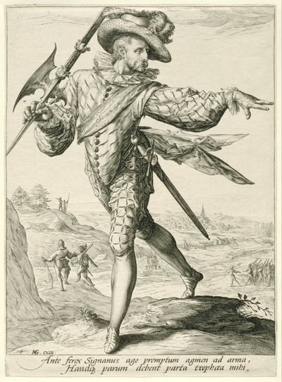 Çavuş Subaylar ve Askerler (dizi adı) by Jacob de Gheyn (II)
