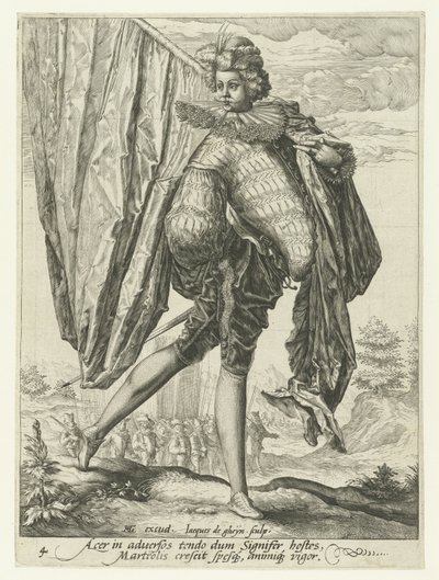 sancak Subaylar ve Askerler (dizi adı) by Jacob de Gheyn (II)