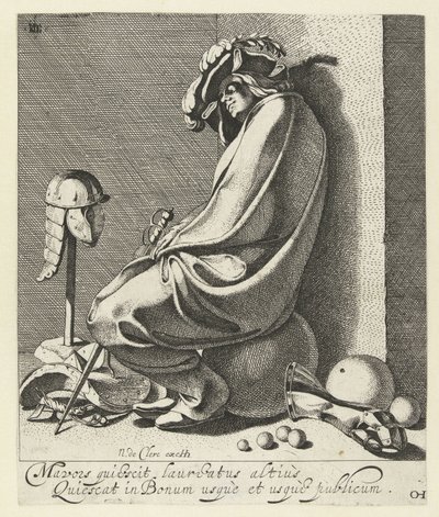 Uyuyan Mart by Jacob de Gheyn (III)