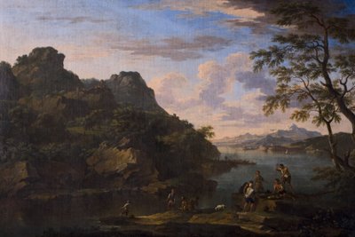 Figürlü Klasik Peyzaj, 17. yüzyıl sonu by Jacob de Heusch