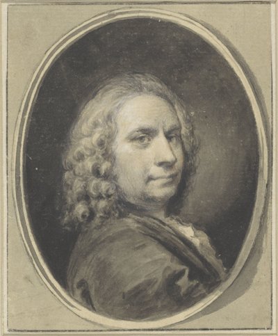 Jacob de Wit'in kendi portresi by Jacob de Wit