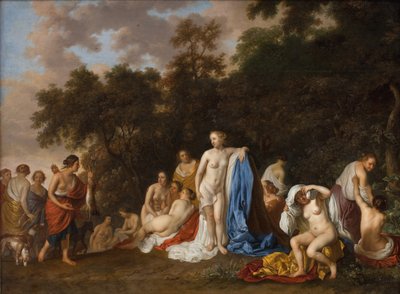 Diana ve Perileri by Jacob van Loo
