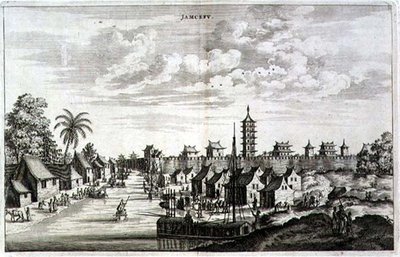 Jamcefu, Hollanda Büyükelçiliği'nin Çin'deki hesabından by Jacob van Meurs