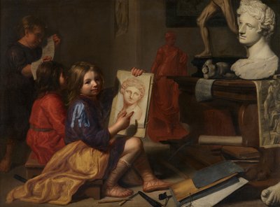 Sanatçının Stüdyosu by Jacob van Oost