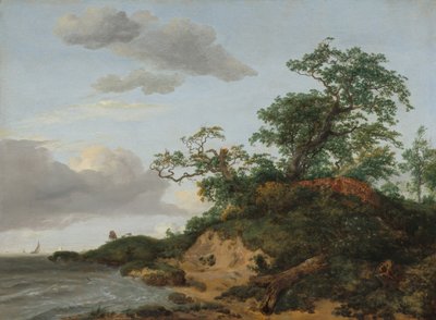 Deniz kenarındaki kum tepeleri by Jacob van Ruisdael