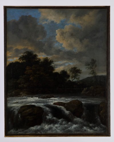 Şelaleli Manzara by Jacob van Ruisdael