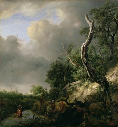 Haarlem yakınlarındaki Kum Tepeleri by Jacob van Ruisdael